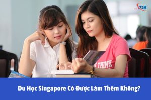 Du Học Singapore Có Được Làm Thêm Không?